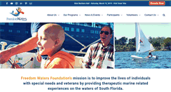 Desktop Screenshot of freedomwatersfoundation.org